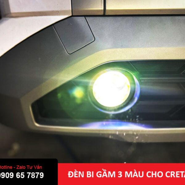 Bi gầm 3 màu cho Creta