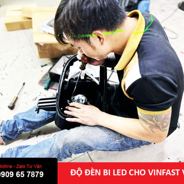 Độ đèn bi led cho VF5