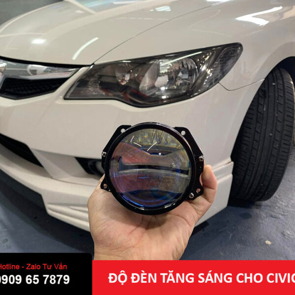 Độ đèn tăng sáng cho Civic 2009