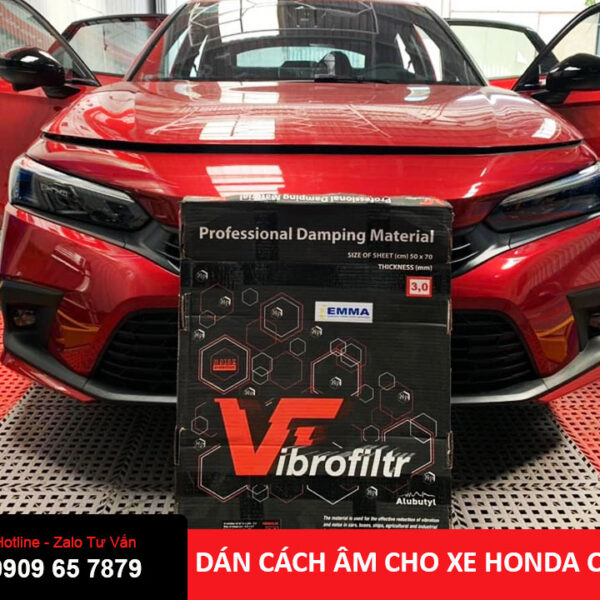 Dán cách âm xe Honda Civic