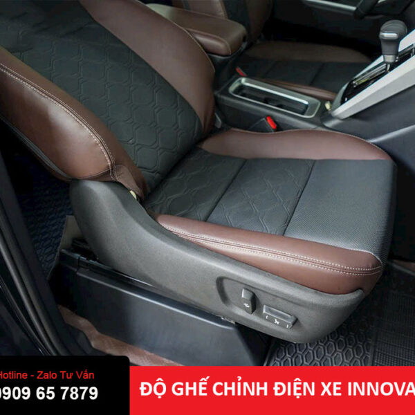 Độ ghế chỉnh điện Innova Cross 2024