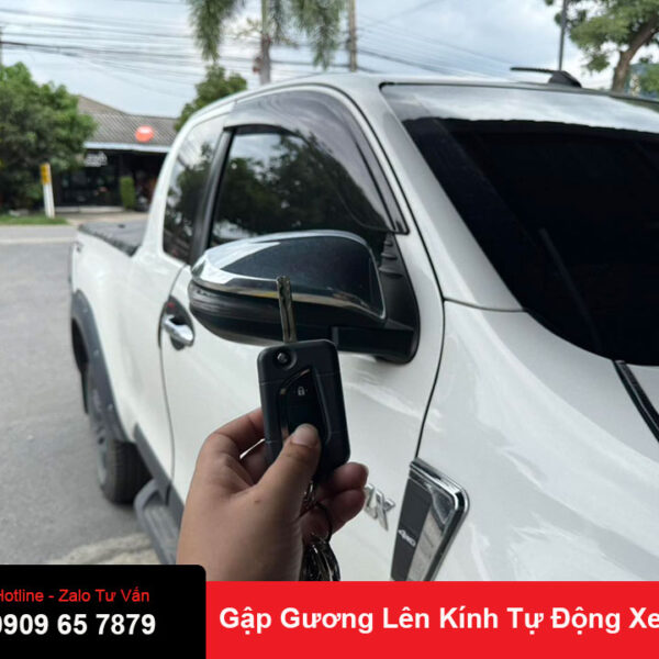 Gập gương lên kính tự động Toyota Hilux