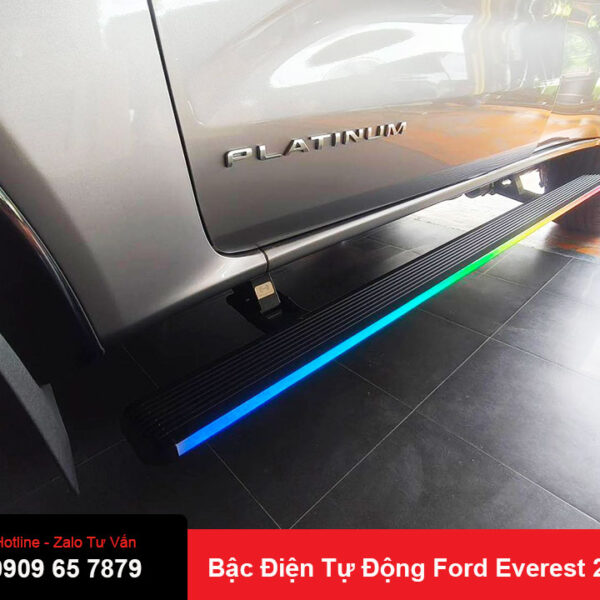 Bậc điện tự động Ford Everest 2024