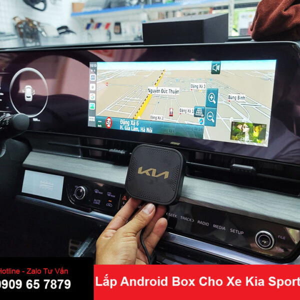 Kia Sportage gắn Android Box
