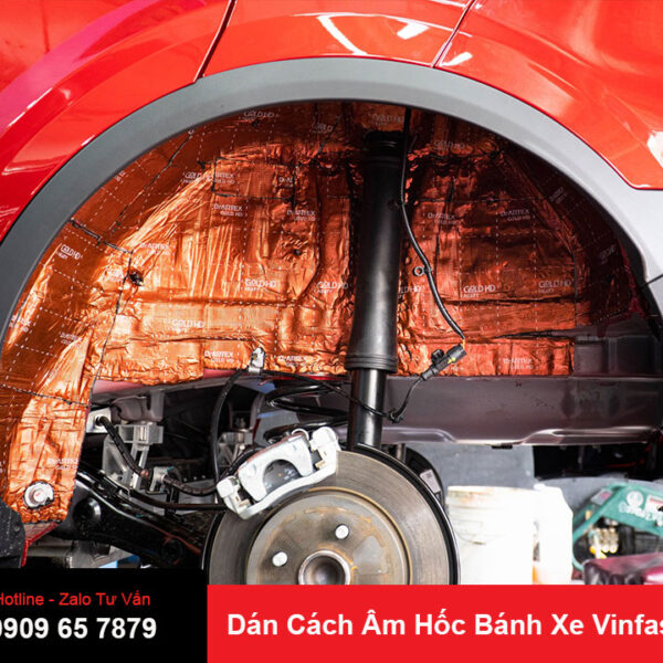 Dán cách âm hốc bánh xe VinFast VF5