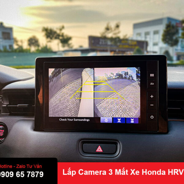 Lắp camera 3 mắt cho Honda HRV 2024