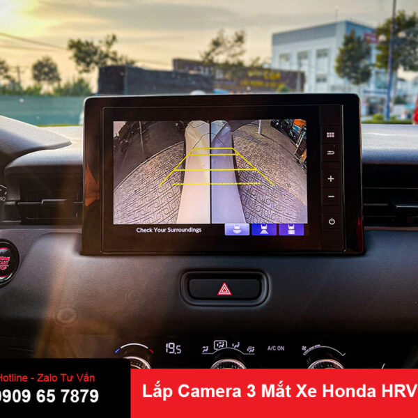 Lắp camera 3 mắt cho Honda HRV 2024