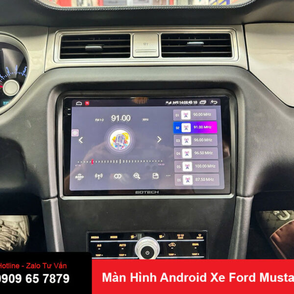 Màn hình Android cho Ford Mustang