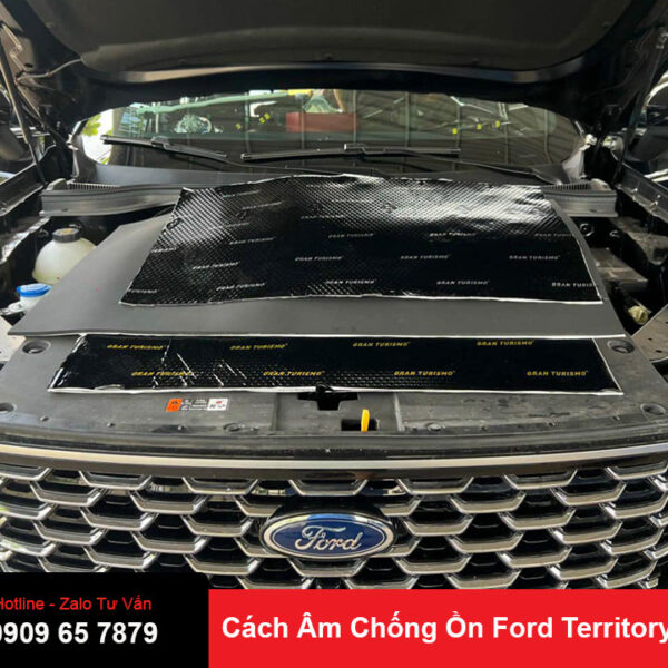 Cách âm chống ồn xe Ford Territory