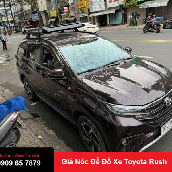 Lắp giá nóc để đồ Toyota Rush
