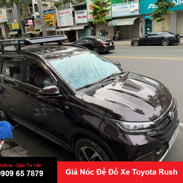 Lắp giá nóc để đồ Toyota Rush