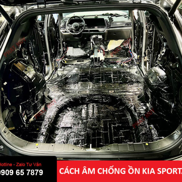 Dán cách âm chống ồn Kia Sportage