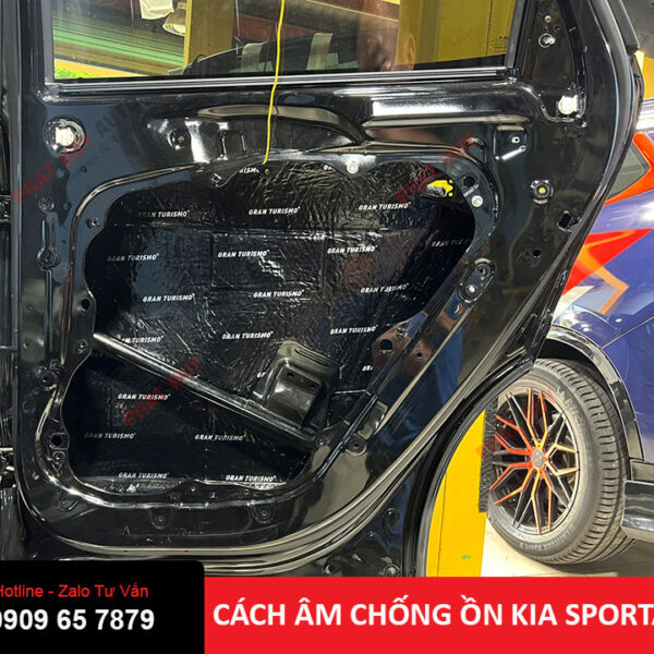 Dán cách âm chống ồn Kia Sportage