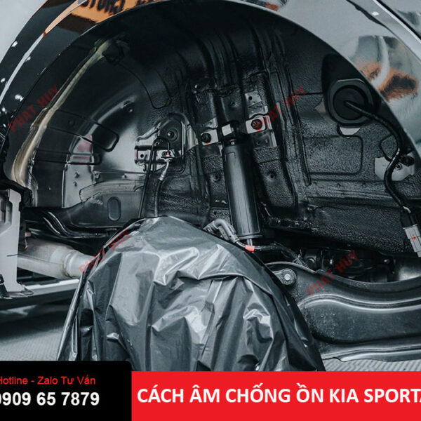 Dán cách âm chống ồn Kia Sportage