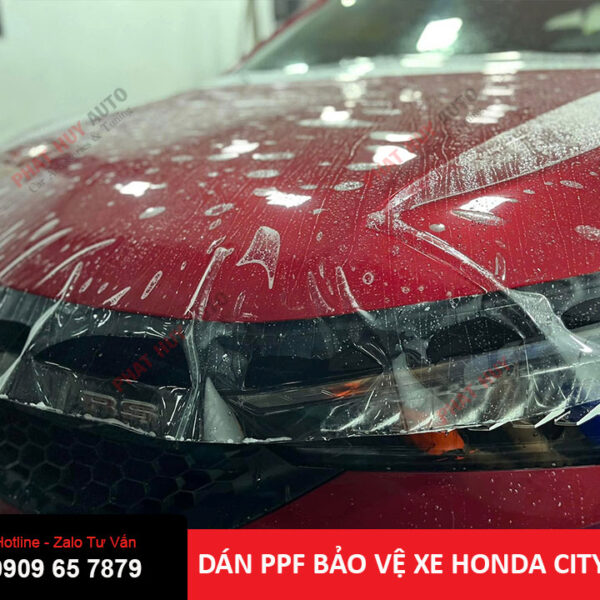 Dán PPF ngoại thất xe Honda City
