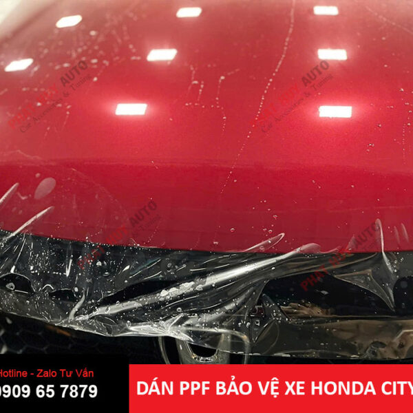 Dán PPF ngoại thất xe Honda City