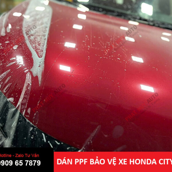 Dán PPF ngoại thất xe Honda City