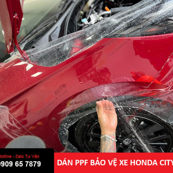 Dán PPF ngoại thất xe Honda City