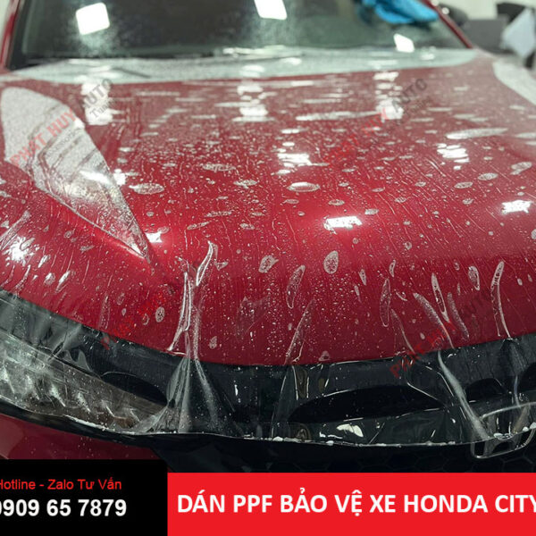 Dán PPF ngoại thất xe Honda City