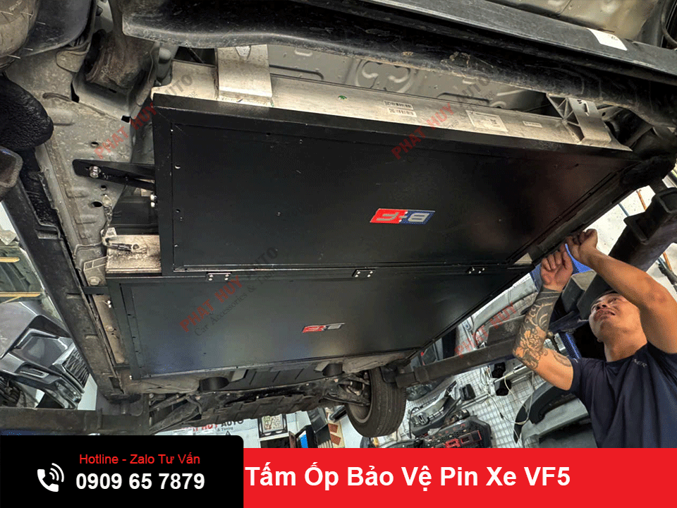 Tấm ốp bảo vệ pin xe Vinfast VF5