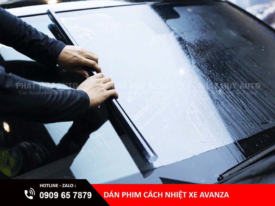 Dán phim cách nhiệt Toyota Avanza