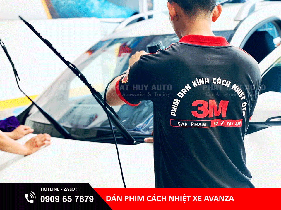 Dán phim cách nhiệt Toyota Avanza