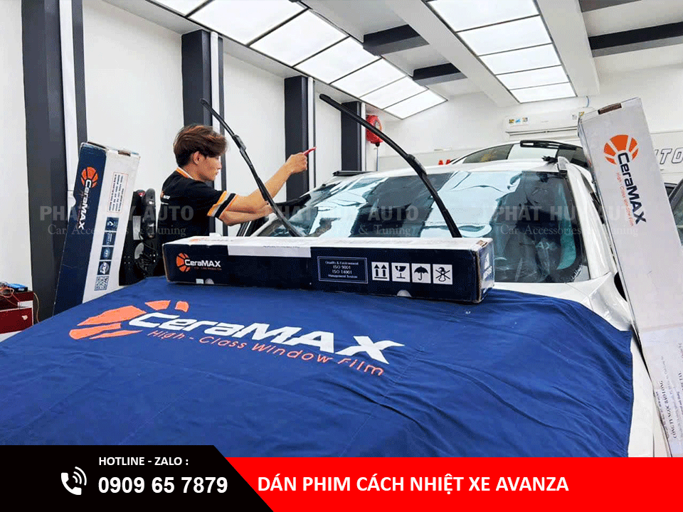 Dán phim cách nhiệt Toyota Avanza