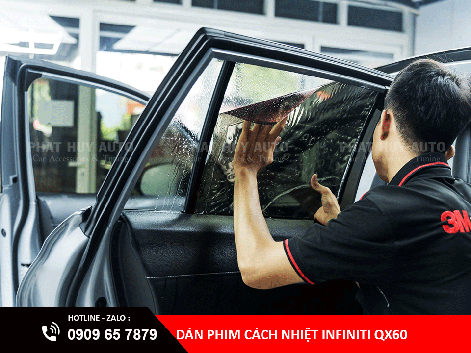 Dán phim cách nhiệt xe Infiniti QX60