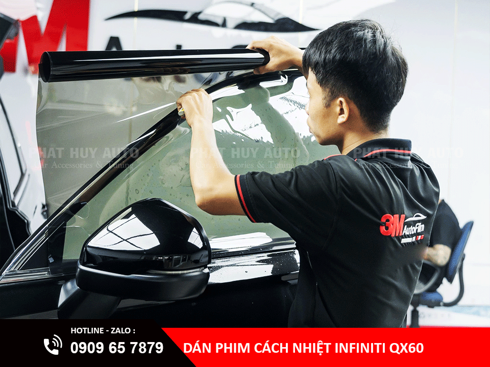 Dán phim cách nhiệt xe Infiniti QX60