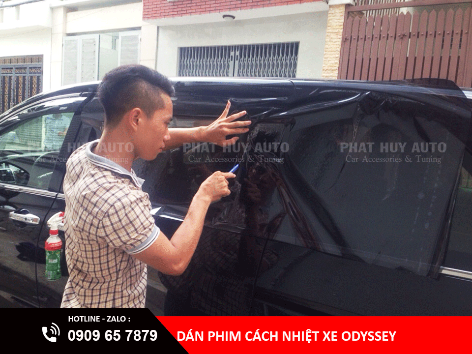 Dán phim cách nhiệt xe Odyssey
